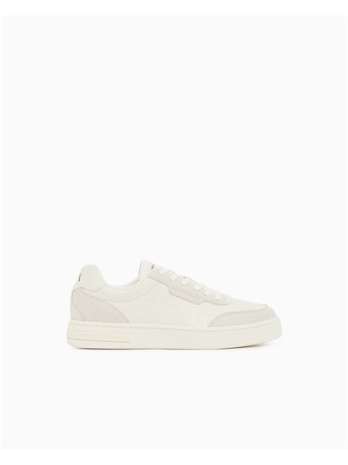 Sneakers Urban in pelle con inserti in suede